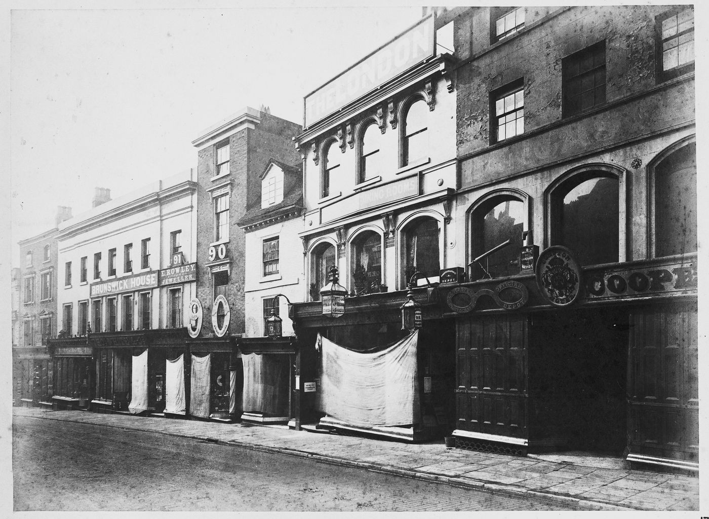 View of Bull Street, Birmingham, England