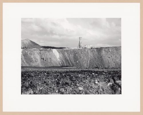Mining headframe, Société Asbestos Ltee., Thetford Mines, Québec, from the series The Forms of Canadian Industrial Architecture, from the series The Forms of Canadian Industrial Architecture