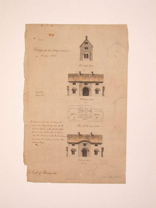 Design for Wimpole Hall, Cambridgeshire, England