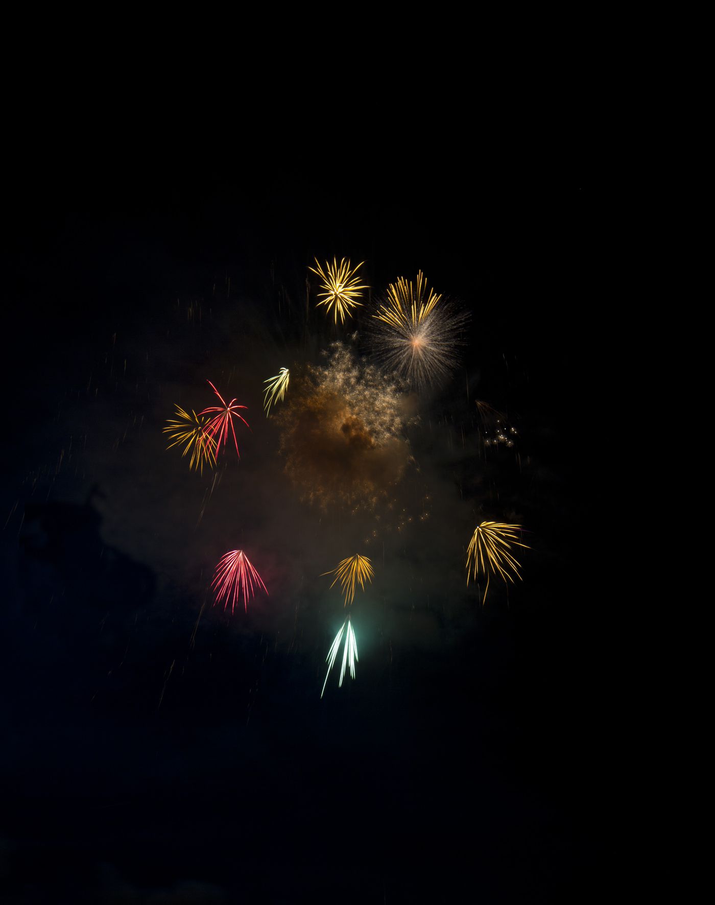 A Few Sequences of Fireworks, August 2015, Cavallino, Italy