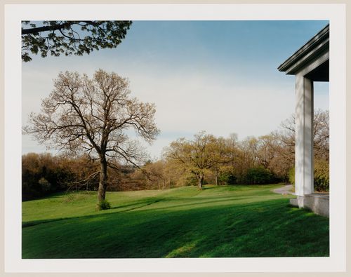 Viewing Olmsted: View from the house, "The Cedars", The Henry Sargent Hunnewell Estate, Wellesley, Massachusetts
