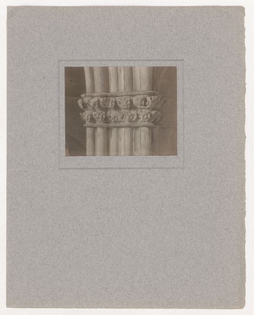 Plate from portfolio ''York Minster Chapter House''