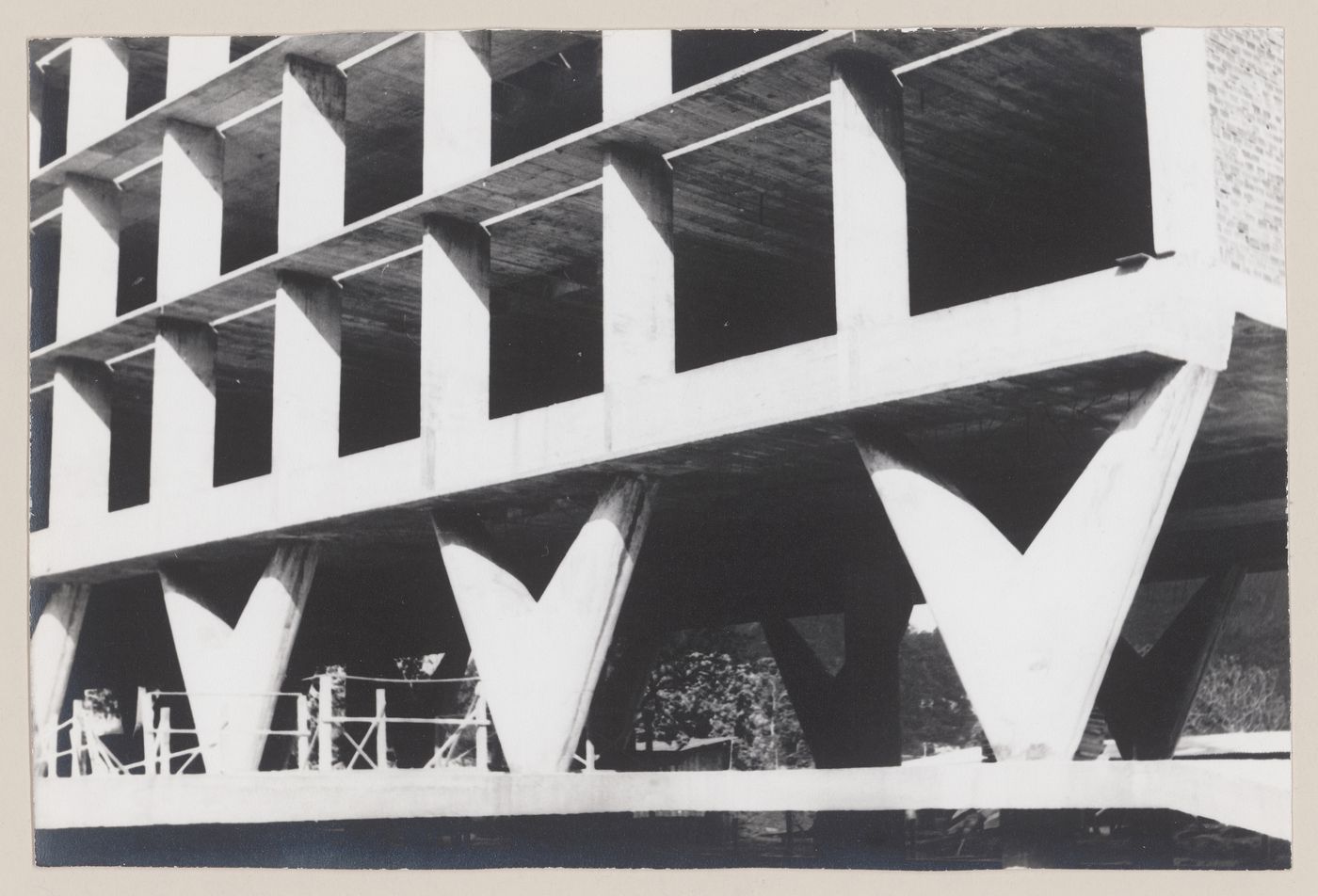 View of Hospital Sul América, under construction, Rio de Janeiro, Brazil
