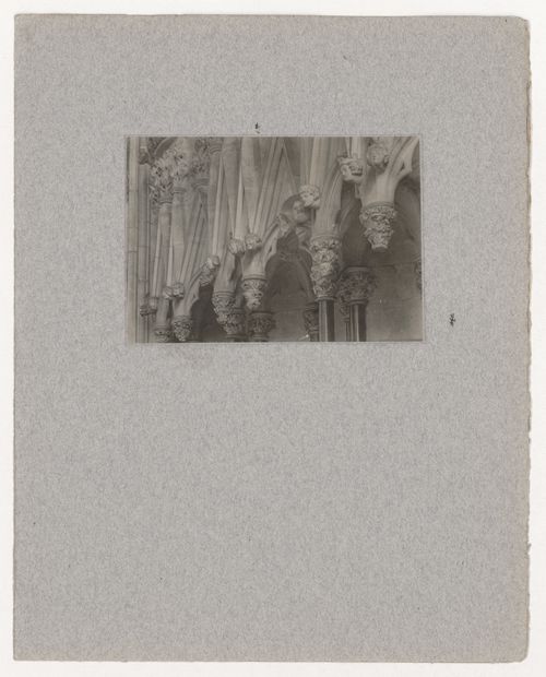Plate from portfolio ''York Minster Chapter House''
