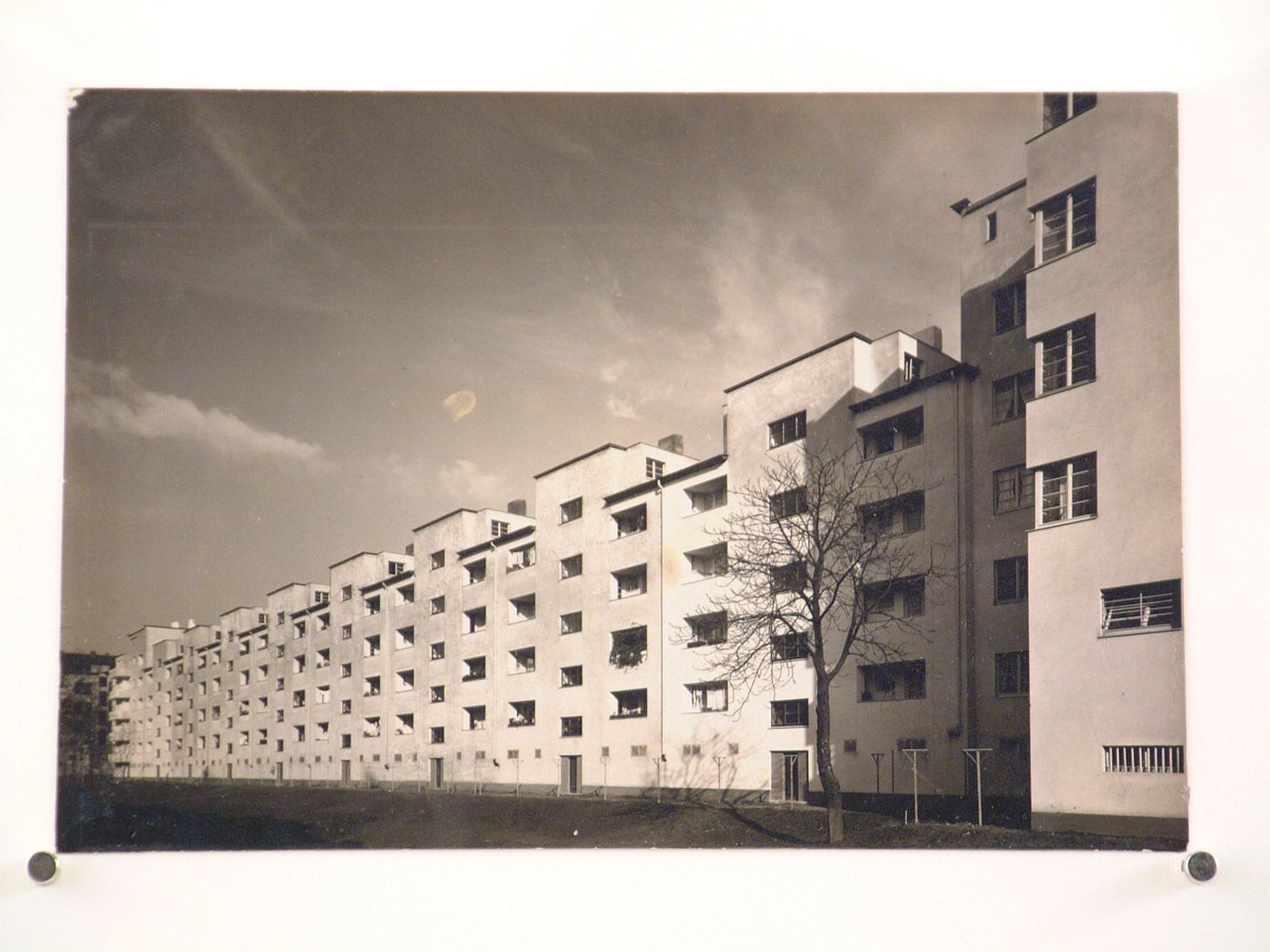 Side elevation of worker's housing complex, Elberfeld [?], Wuppertal