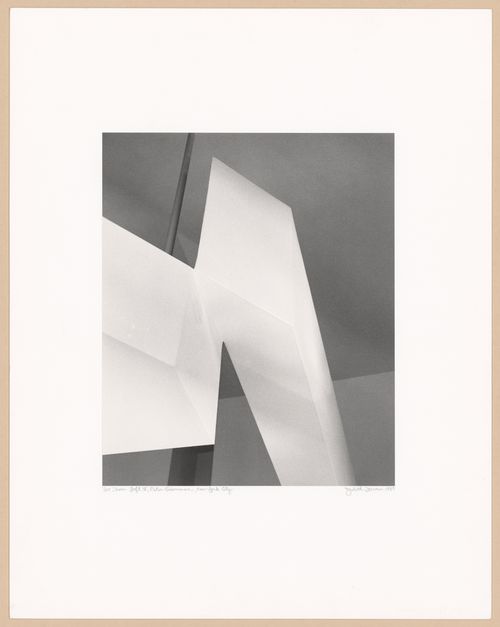 Abstract architectural view of the Fuller/Toms Loft, New York City, New York