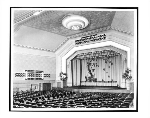 Langham Cinema, Pinner - viewof interior from parterre