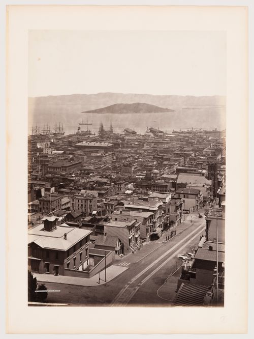 Section 8 of 13 of Panorama of San Francisco from California Street Hill, San Francisco, California