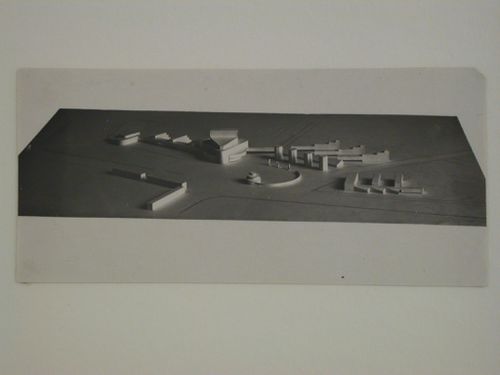 Photograph of a model for a zoo, Krasnaia Presnia Street, Moscow