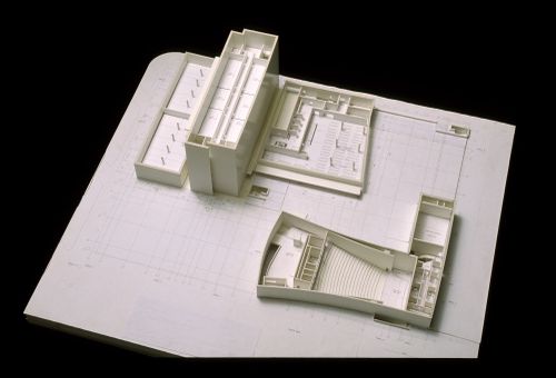 View of model for Edifícios Centrais do Campus de Tarongers - Proj. III, Valencia, Spain