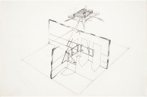A W-Hole House: Roof Top Atrium and Datum Cut