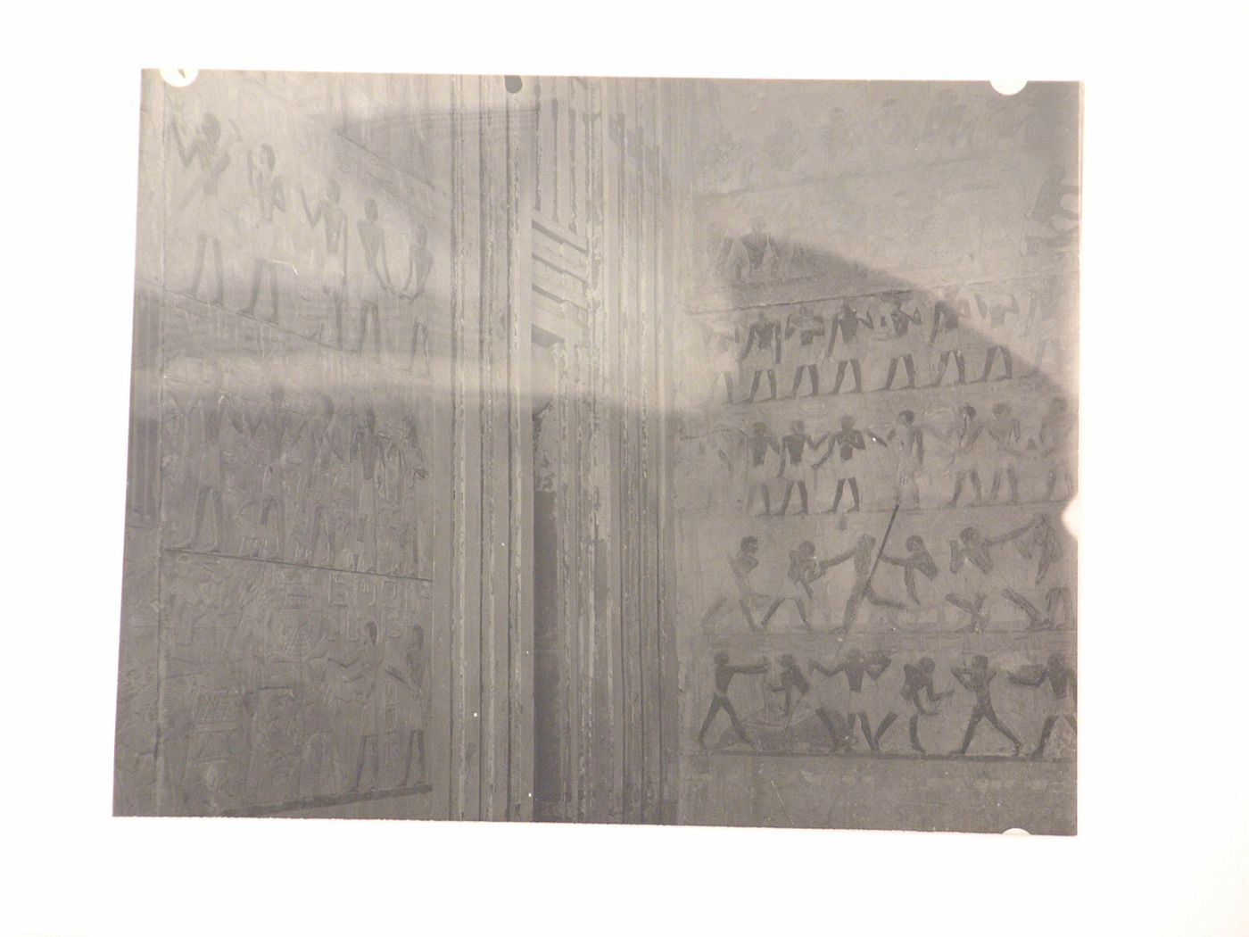 Hieroglyphs in an Egyptian temple