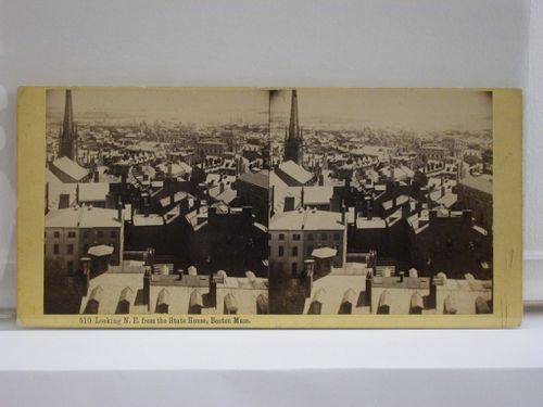 Boston, Looking Northeast from the State House