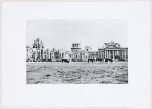 Blenheim Palace, 1705