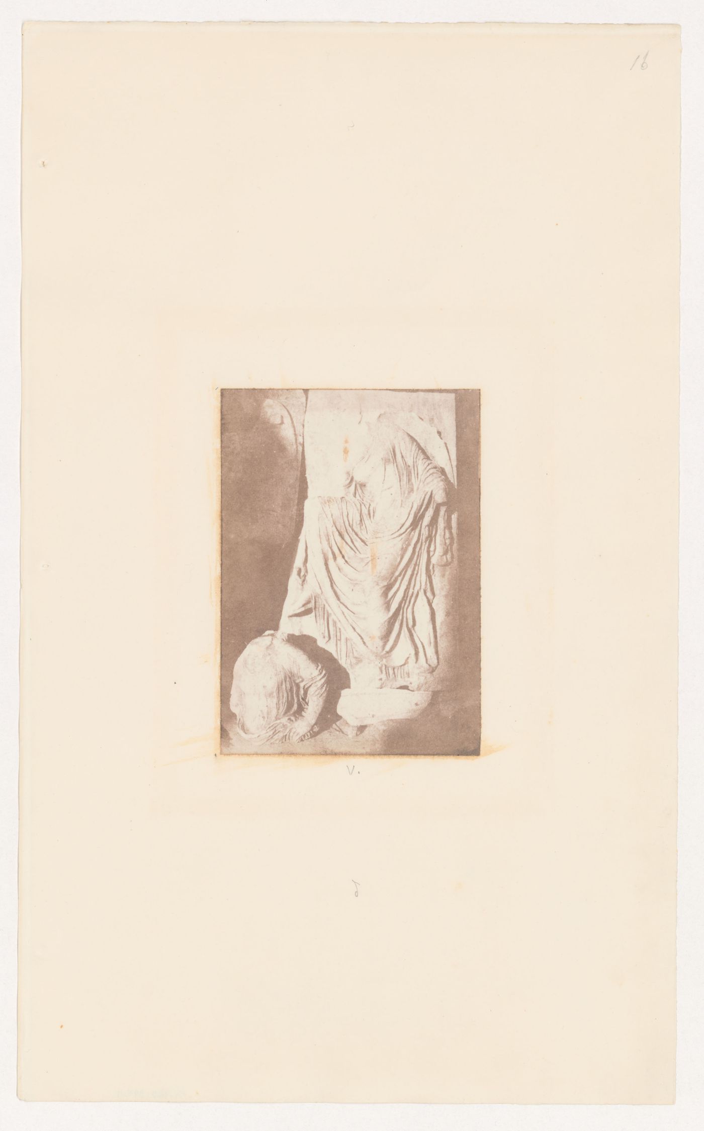 A Marble Relievo, lately found there
