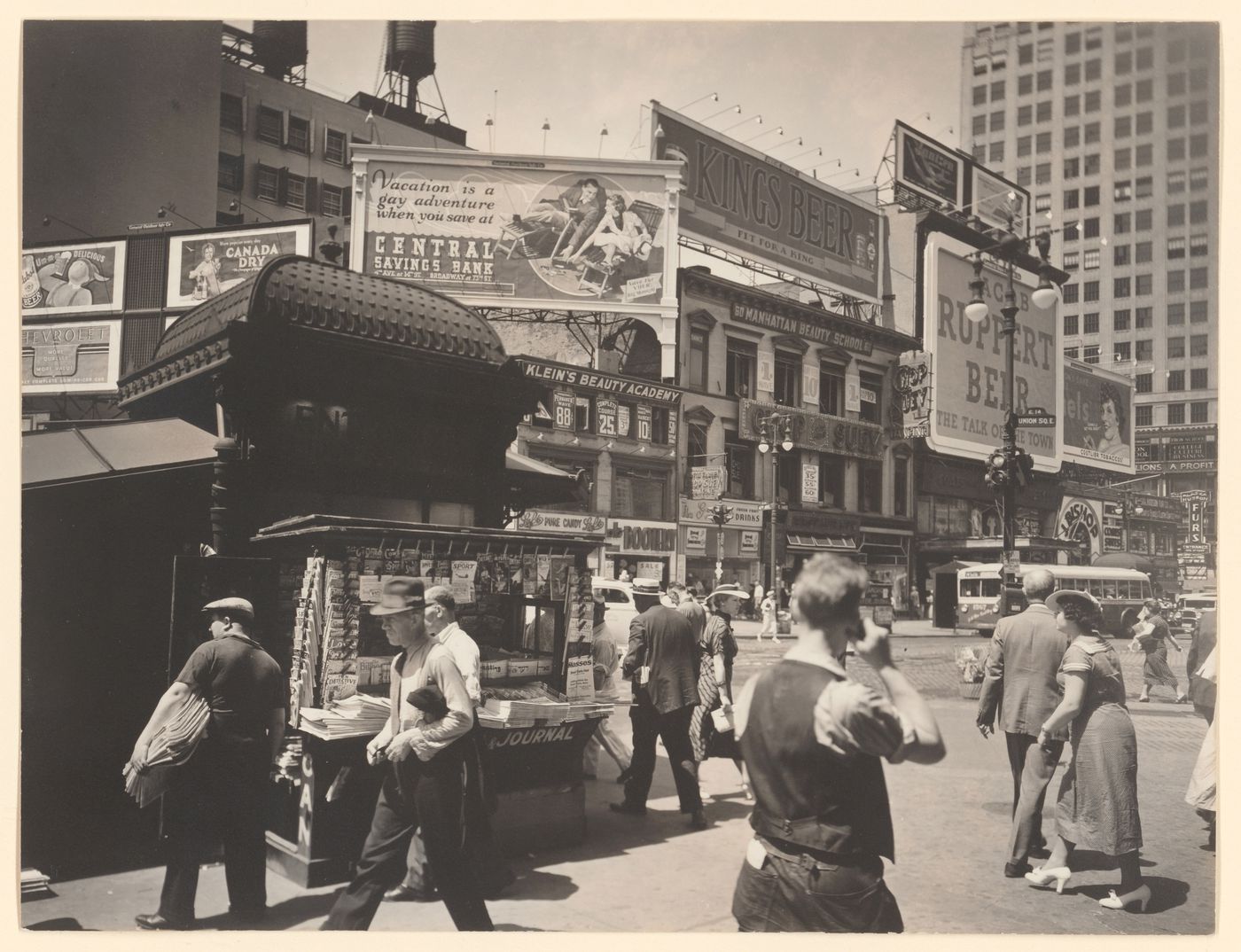 Union Square, at 14th Street and Broadway