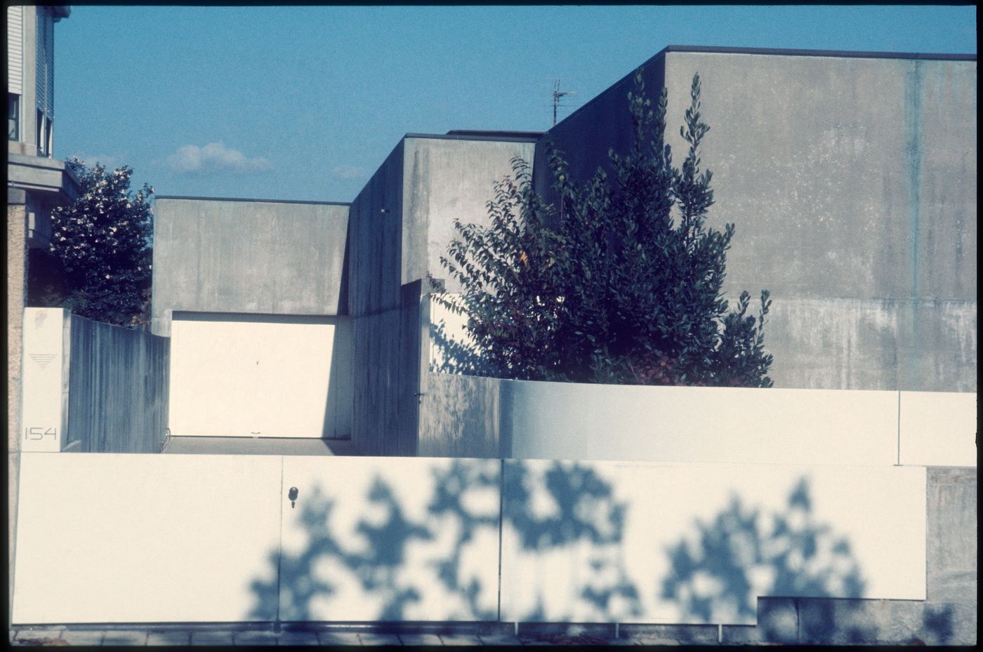 Slide of exterior view of Casa Manuel Magalhães, Porto
