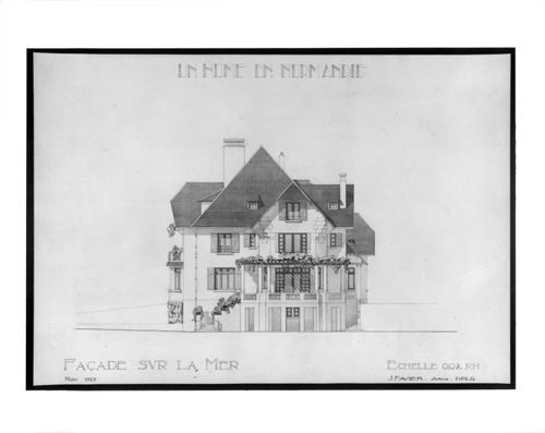 'Un Home en Normandie - Facade sur lamer'