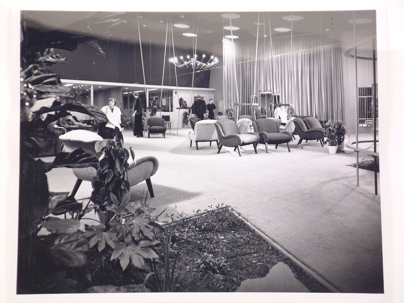 Interior view of the Prudential Insurance Co. building, Los Angeles, California, United States