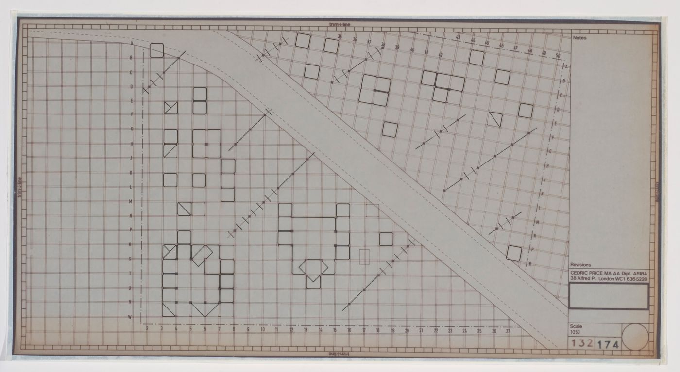 Plan of ground level for Generator