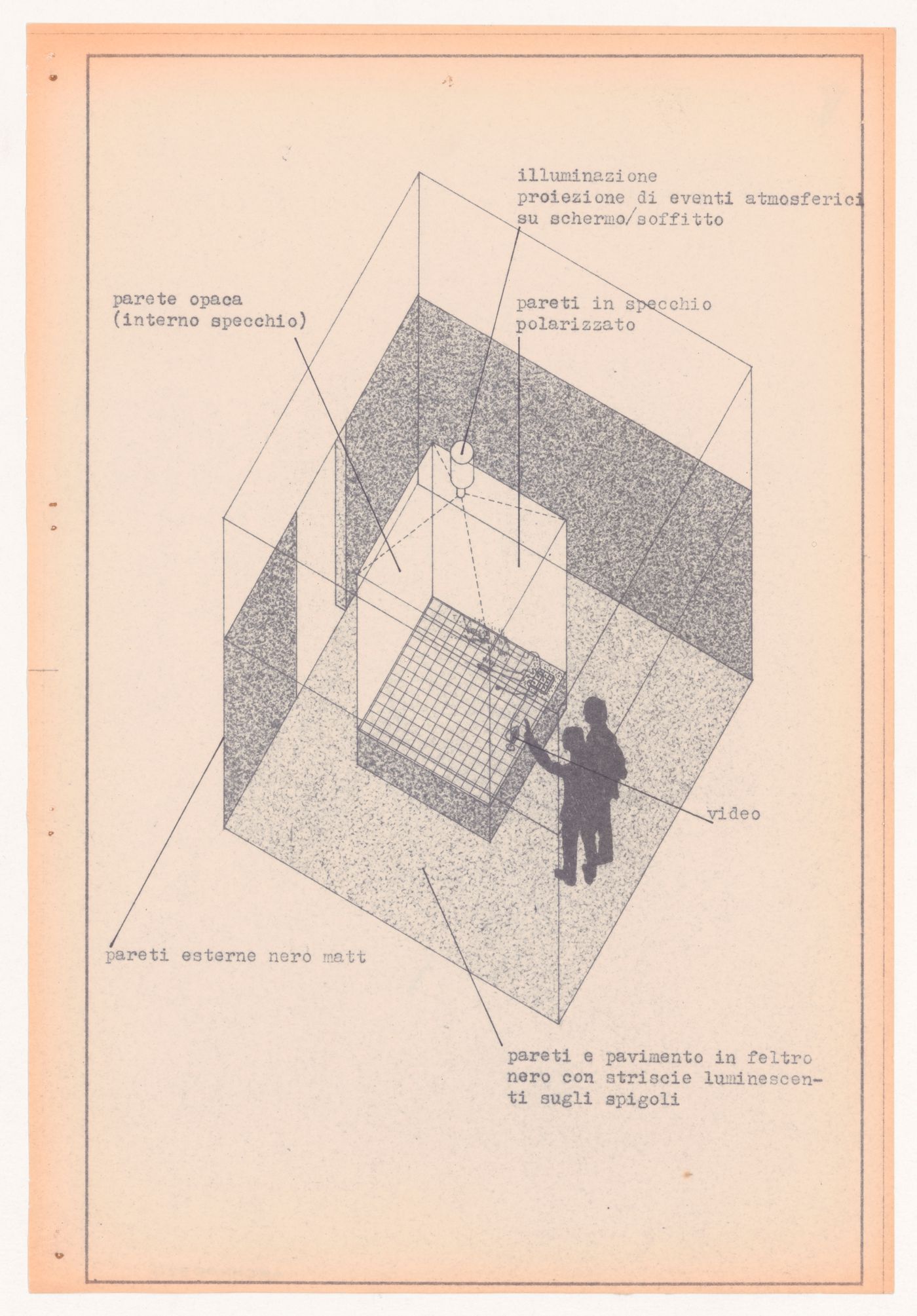 Page of a storyboard for Supersuperficie [Supersurface]