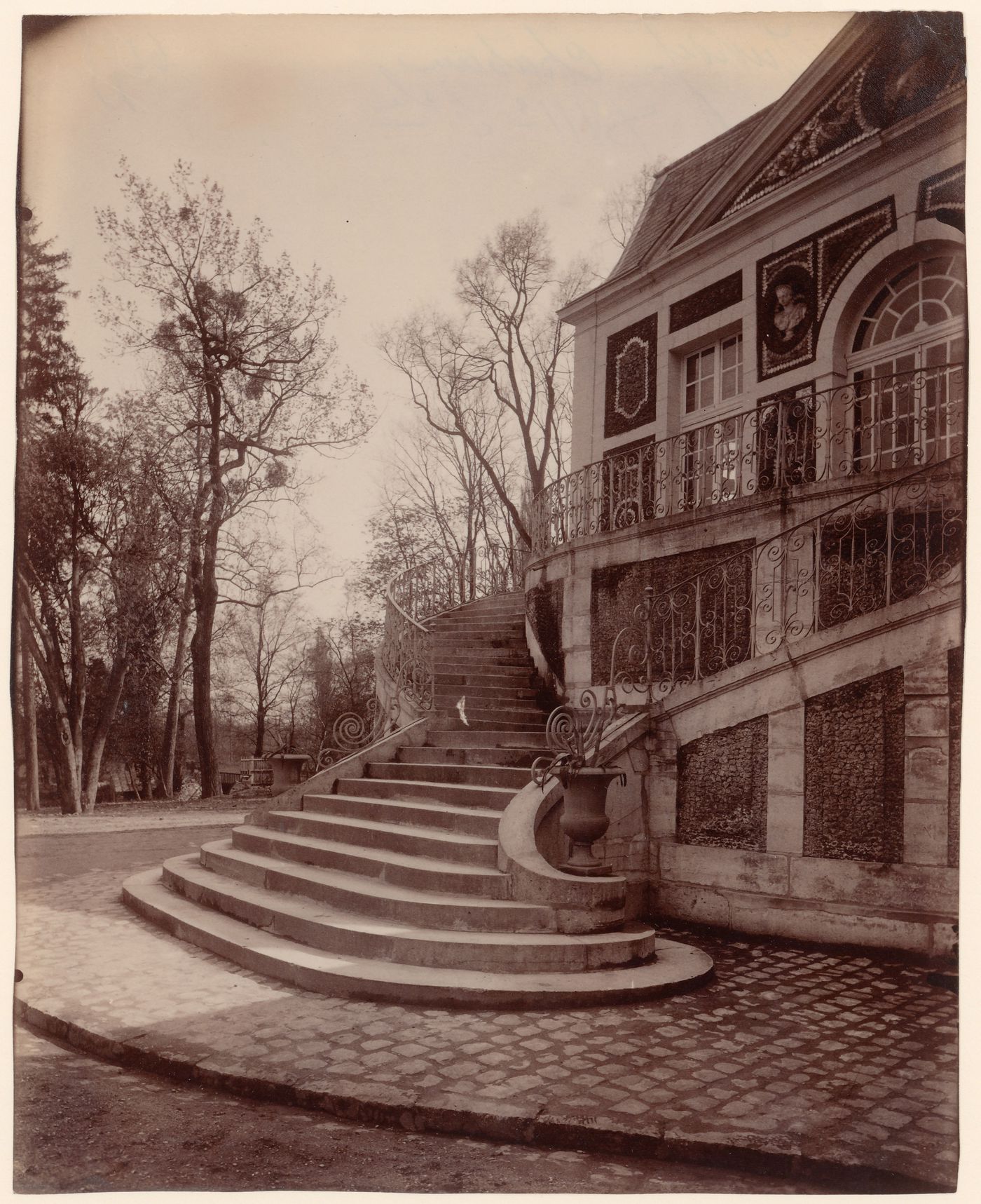 View of Château Juvisy, Paris, France