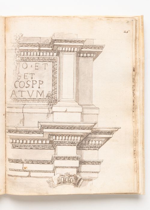 Detail of the arch of Septimus Severus, Rome