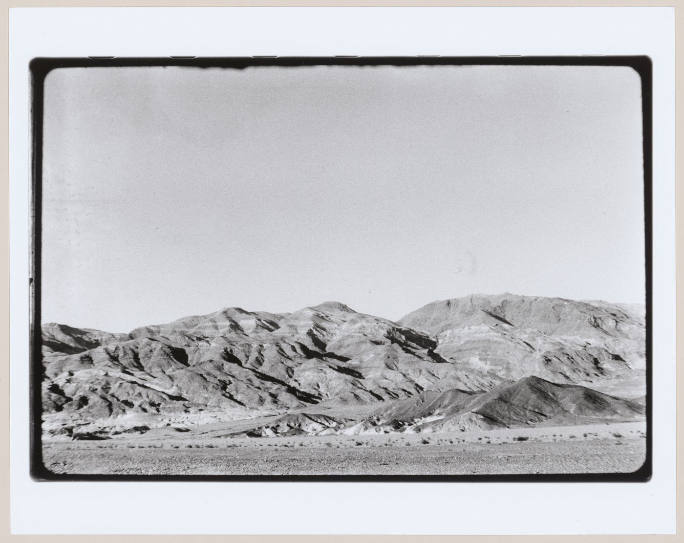 Landscape photograph of rock formations for About None Conscious Architecture