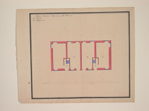Plan for the entrance level