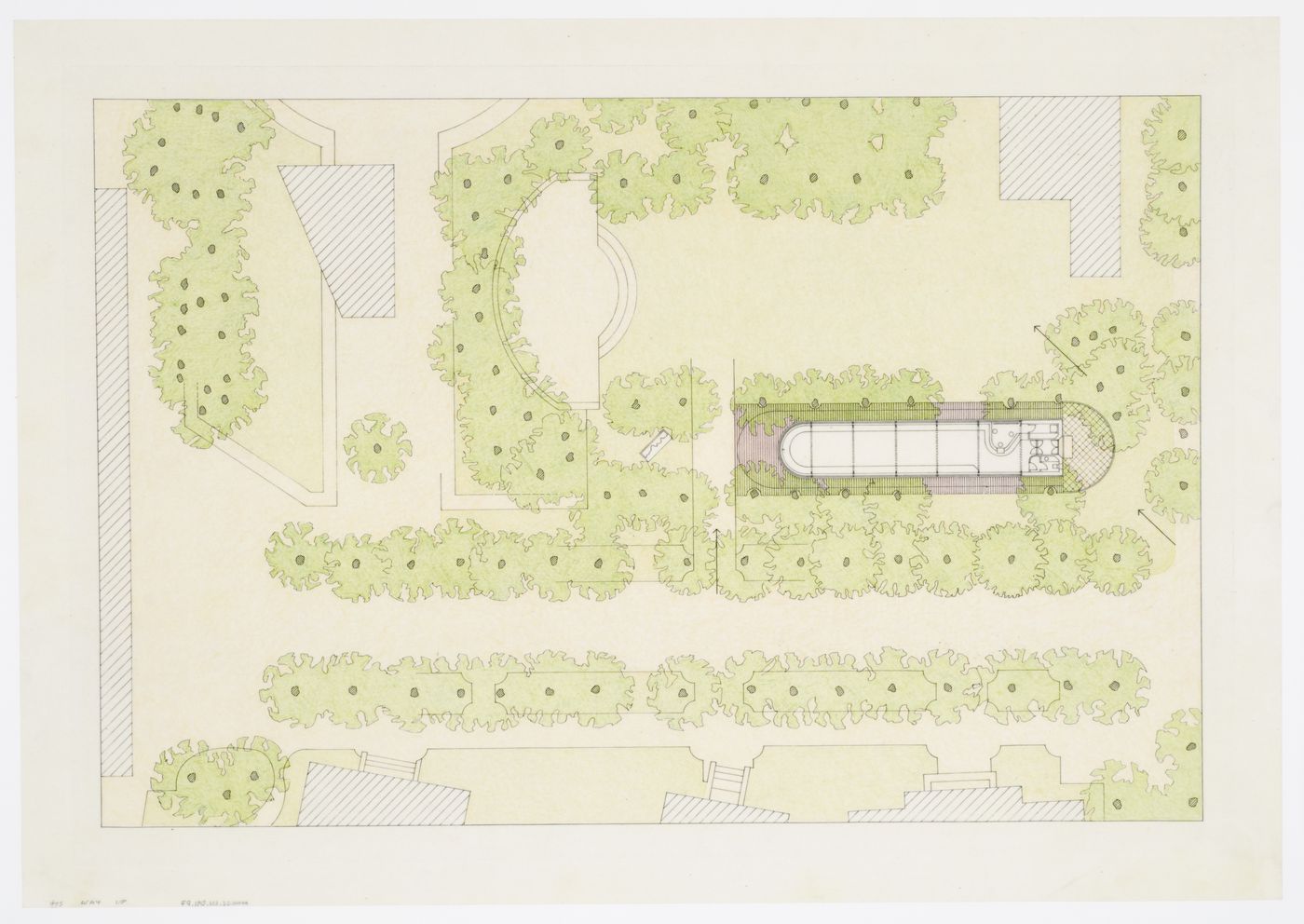 Biennale bookshop, Venice, Italy: site plan