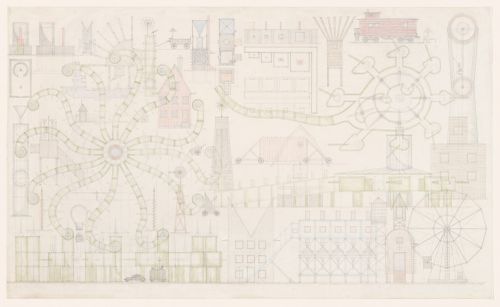 Presentation drawing for the Lancaster/Hanover Masque