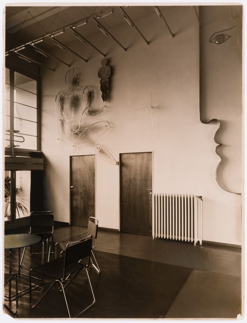 View of the living room, Dr Rabe House, Zwenkau