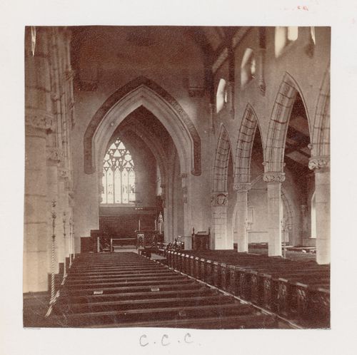 Interior view of Christ Church Cathedral, Montreal, Quebec, Canada