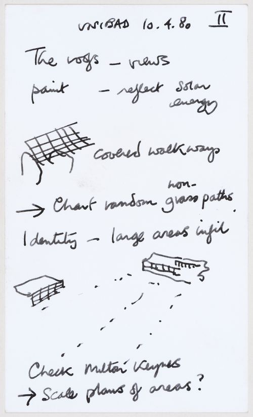 Unibad: notes and sketches