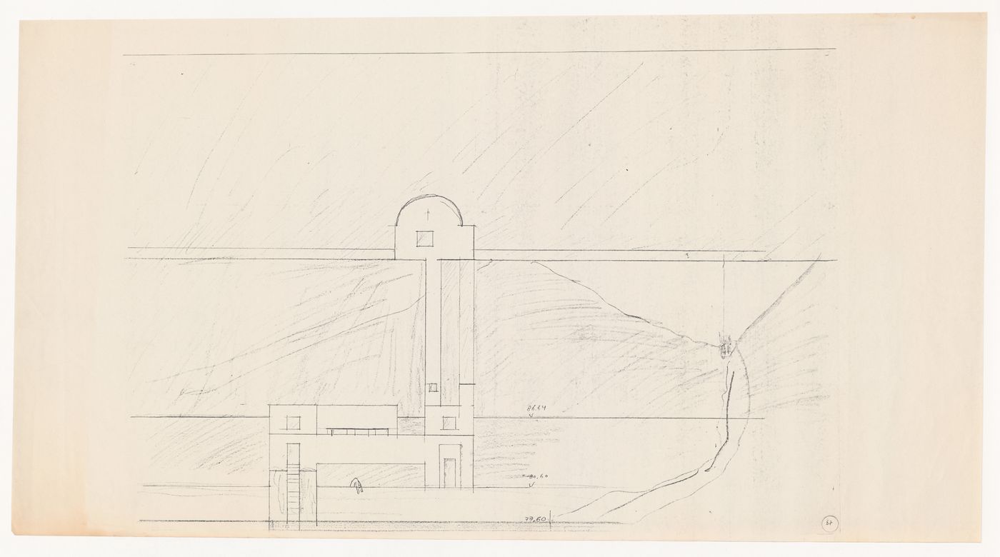 Elevation for Casa Mário Bahia [Mário Bahia house], Gondomar, Portugal