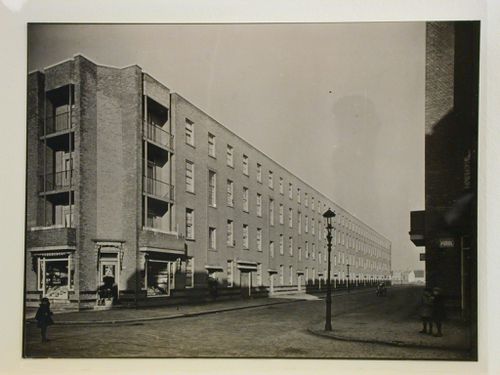 Maisons ouvrières Tuschendijken. Rotterdam. Arch. J.J.P. Oud