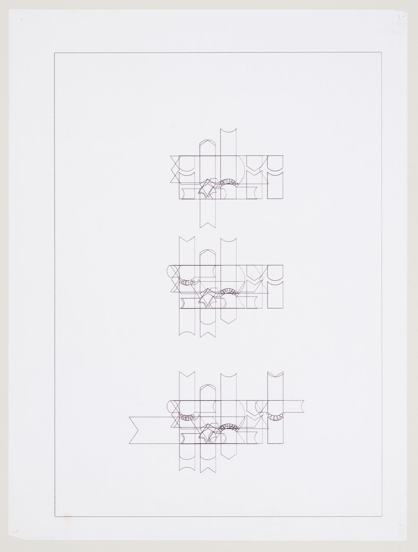 Schematic plans, Biozentrum - Biology Center for the J.W. Goethe University, Frankfurt am Main, Germany