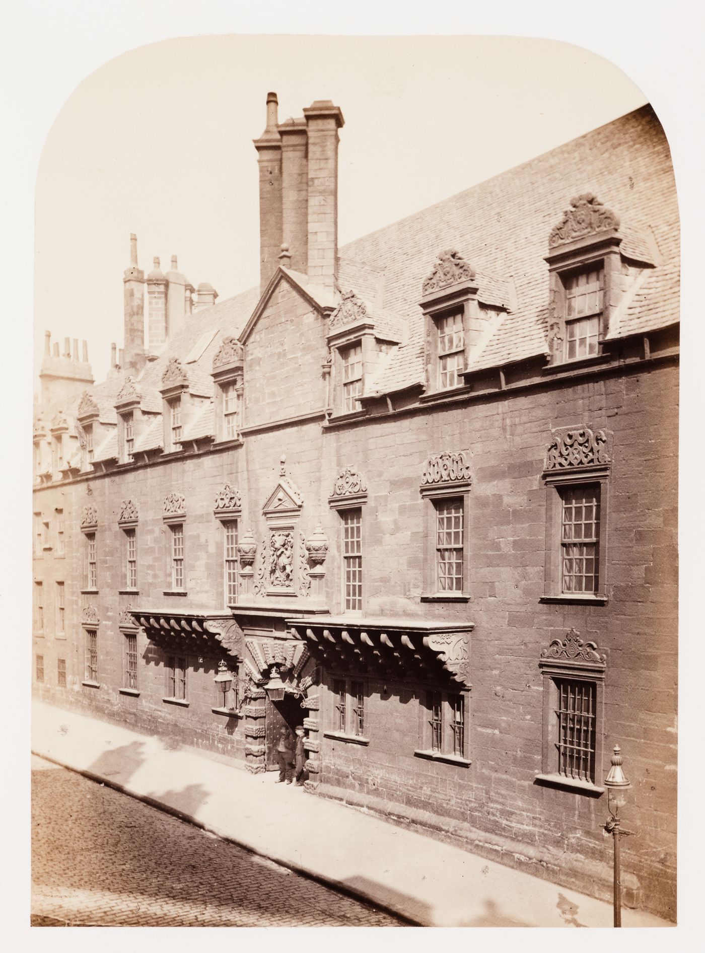 View from High Street looking N.E., Glasgow College, Glasgow