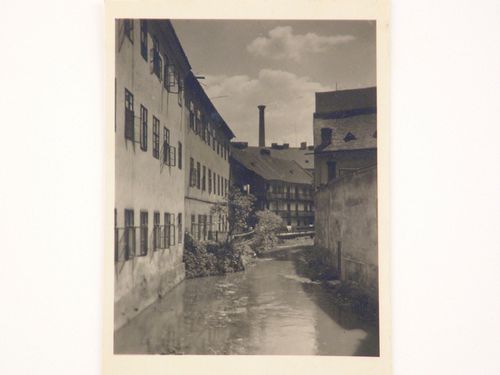 Flooded path, Brno, Czech Republic