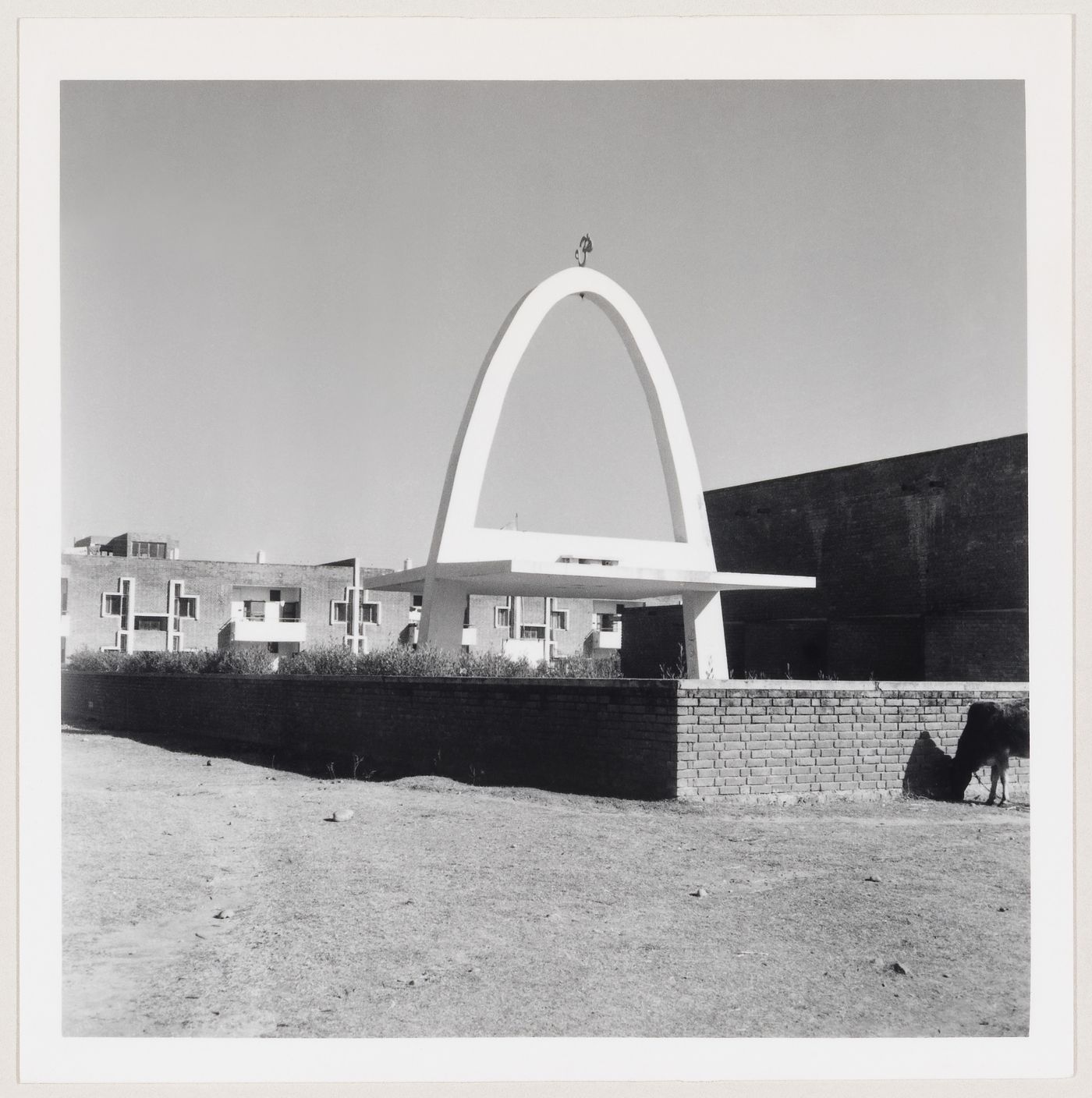 Photograph of art installation in Chandigarh, India