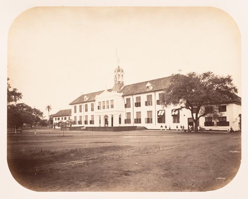 View of the Stadhuis [City Hall], Batavia (now Jakarta), Dutch East Indies (now Indonesia)