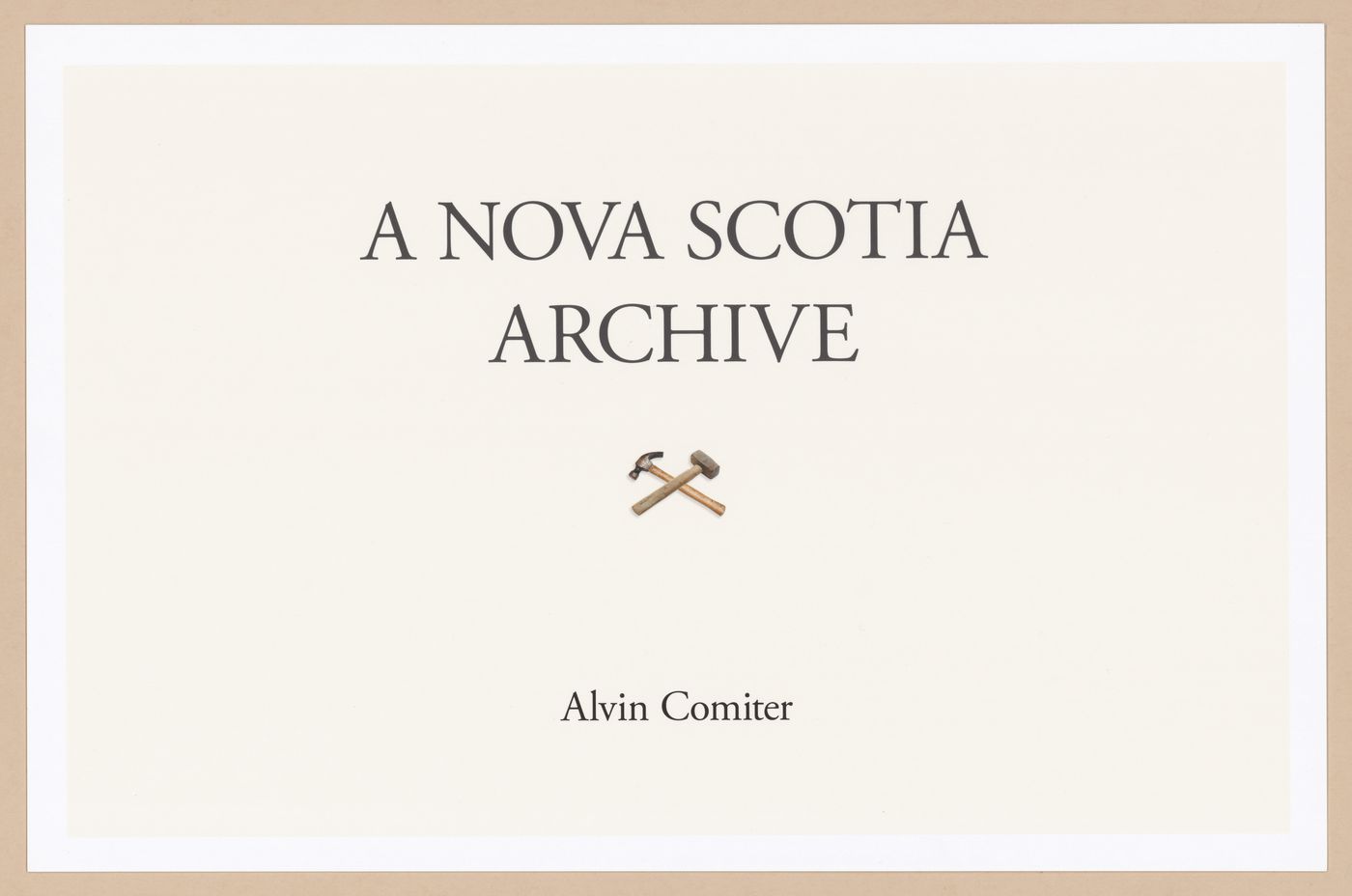 A Nova Scotia Archive