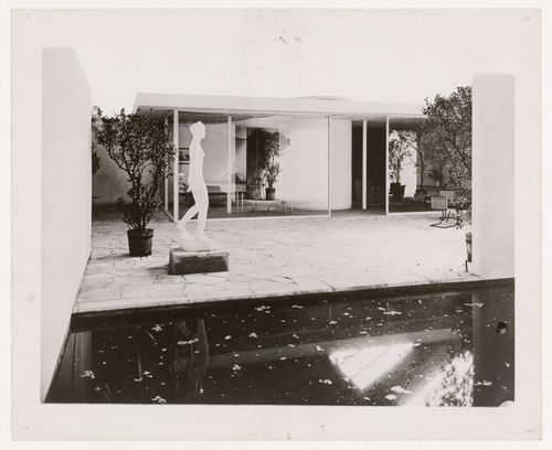View of a Single-Story House, part of the Dwelling of Our Time Exhibit at the Berlin Building Exhibition of 1931, Germany