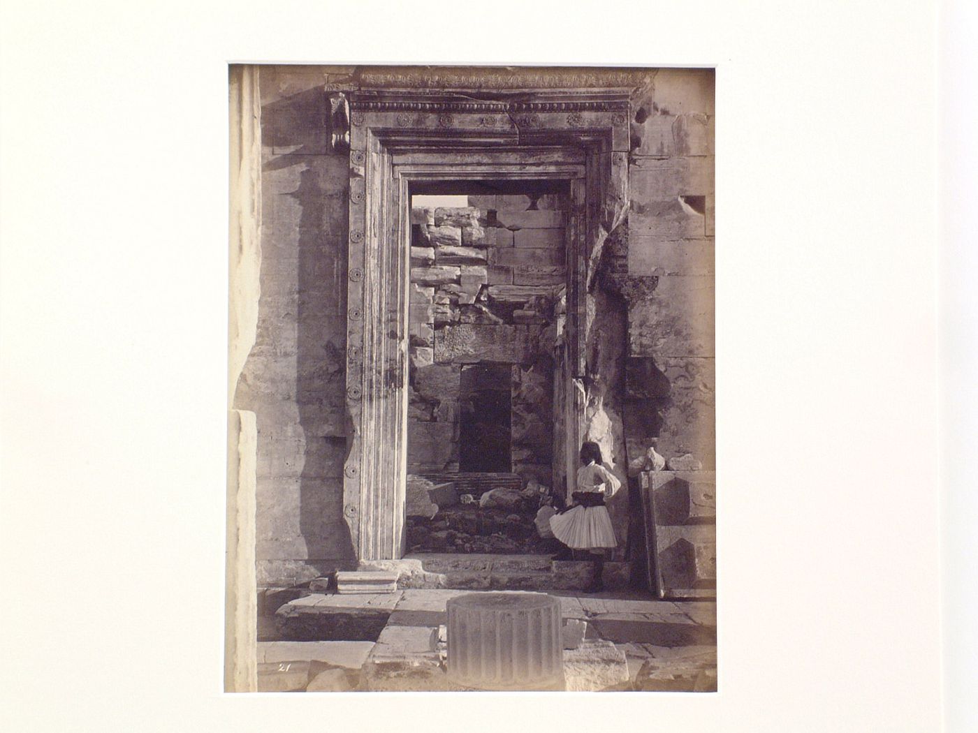XXI. Gate to the Pandrosium, showing Archectural ornament.
