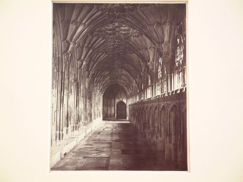 Gloucester Cathedral, view of the Cloisters, Gloucester, England
