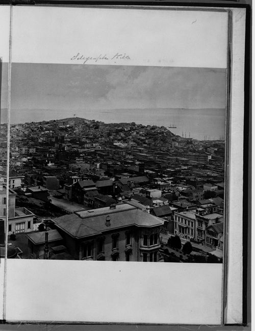 Plate from album ''Panorama of San Francisco from California Street Hill''