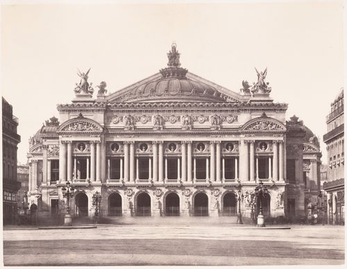 Plate from album ''Buildings, parks and streets of Paris, Versailles and environs, France''