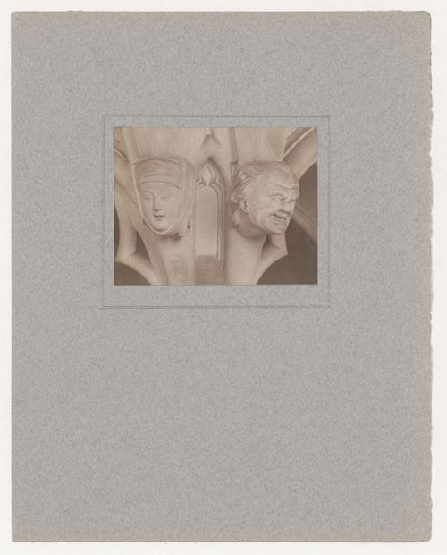 Plate from portfolio ''York Minster Chapter House''