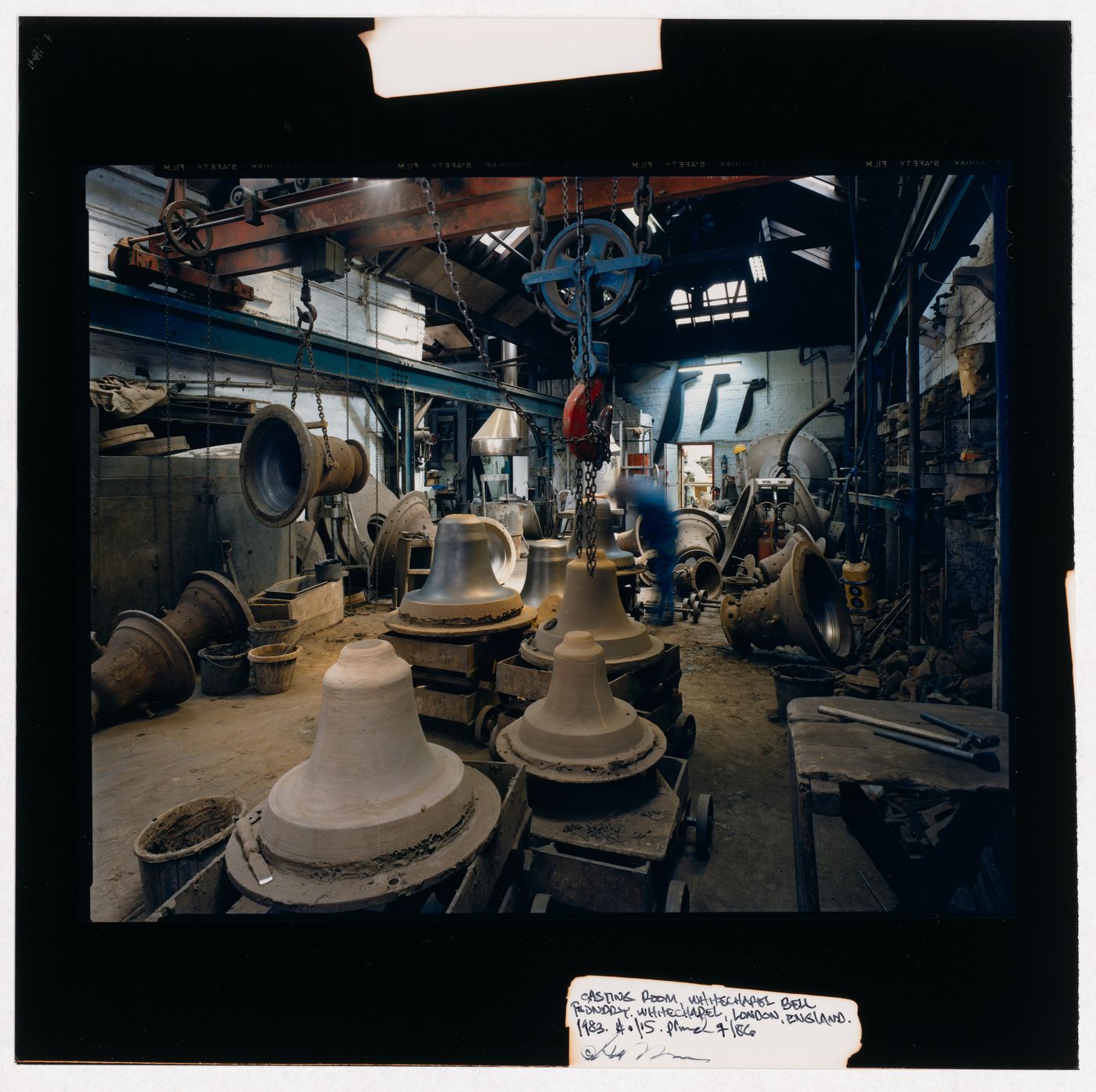 Casting Room, Whitechapel Bell Foundry, Whitechapel, London, England