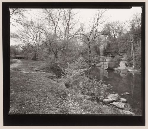 The big rock, Cherokee Park, Louisville, Kentucky